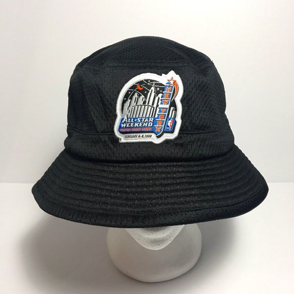 NBA All Star Weekend Bucket Hat Mitchell & Ness Reversible 1998 New York - Picture 1 of 11